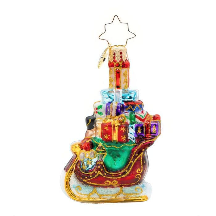 Sleighful of Surprises Gem by Radko Back