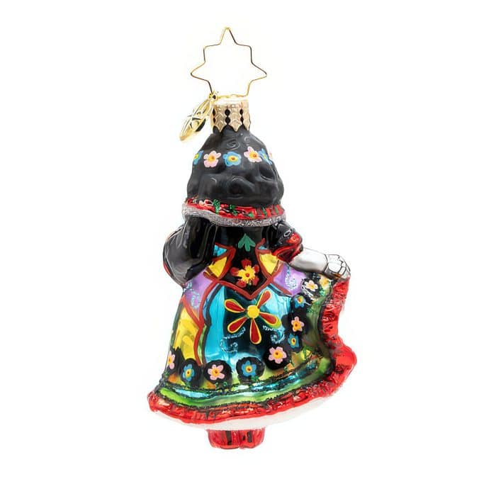 Spirited Skeleton Sway Gem by Radko Back