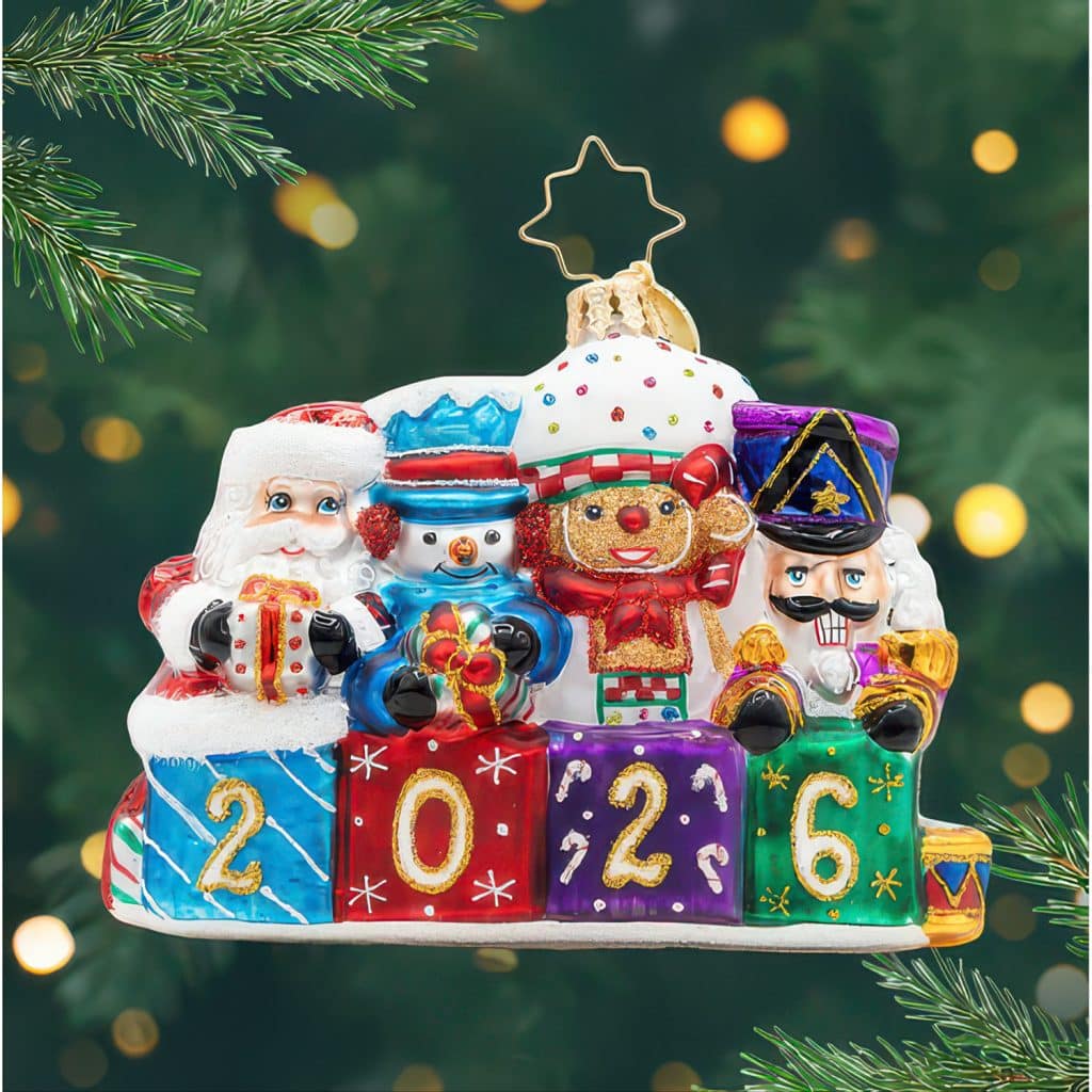 2026 Stacking Up the Cheer Gem by Radko