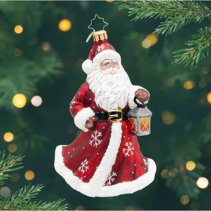 Yuletide Wanderer Santa by Radko