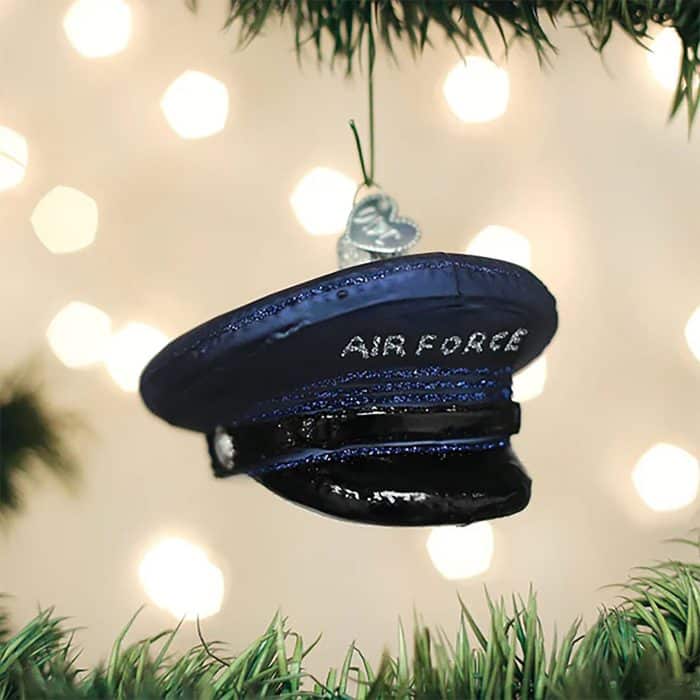 Air Force Cap Ornament Old World Christmas