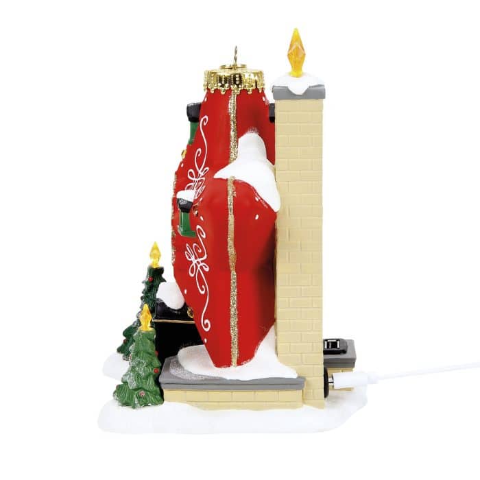 Sparkle Star House North Pole Village D56 Side Two