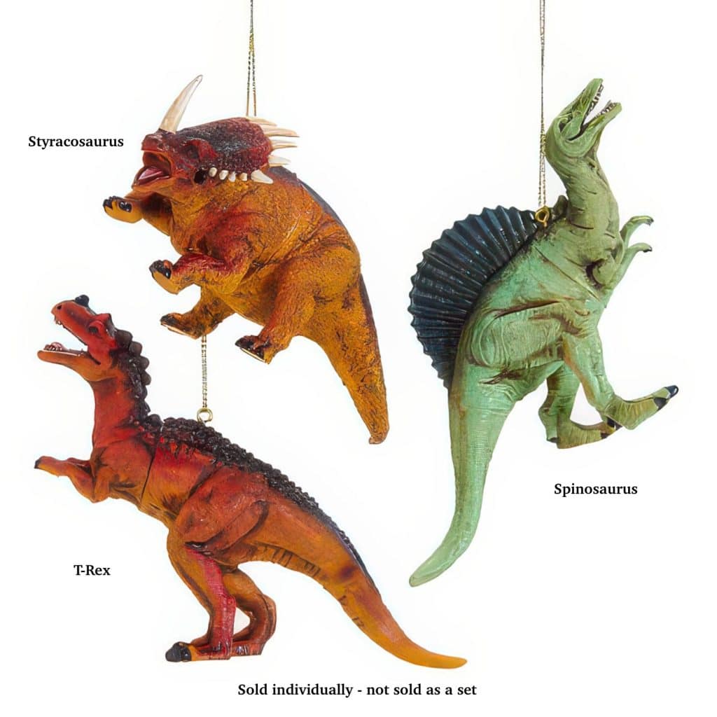 Dinosaur Realistic Ornaments