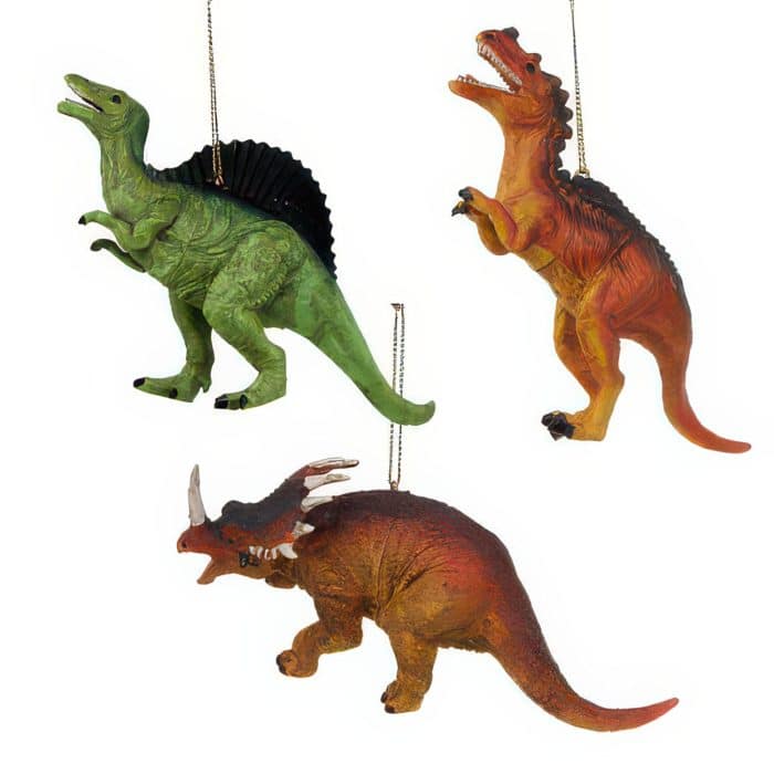 Dinosaur Realistic Ornaments View Three