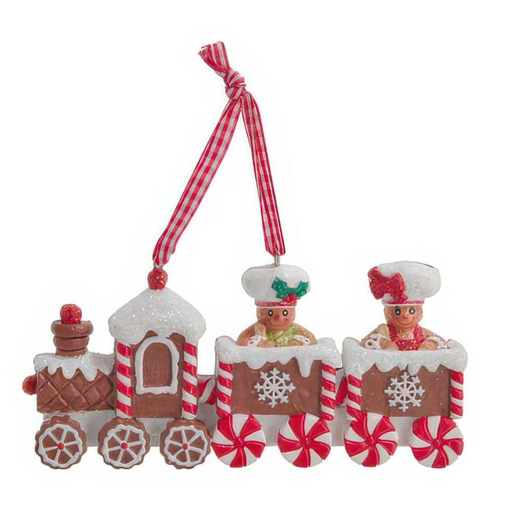 Gingerbread Train Ride Ornament