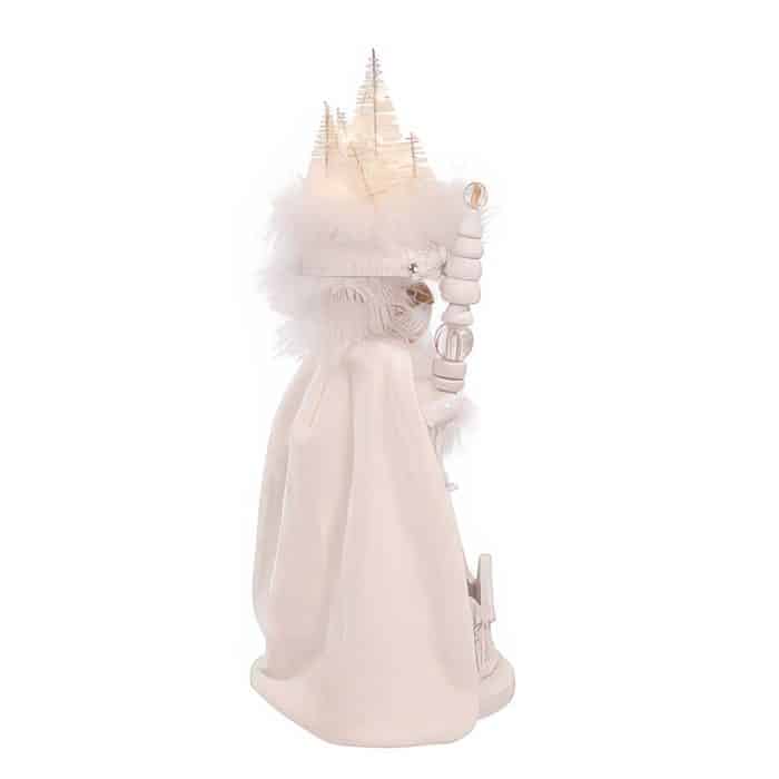 White Winter Led Hollywood Nutcrackers™ Side