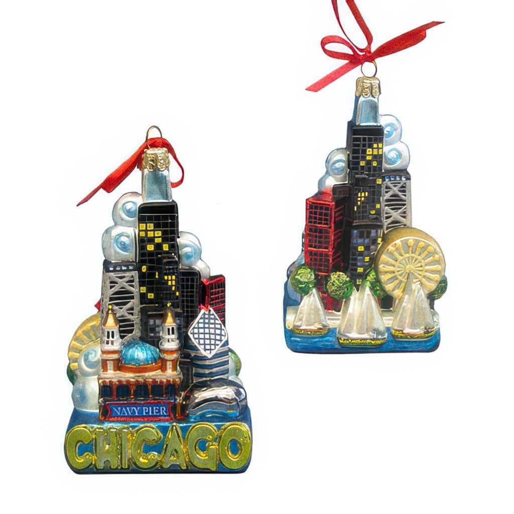 Chicago Landmarks Ornament