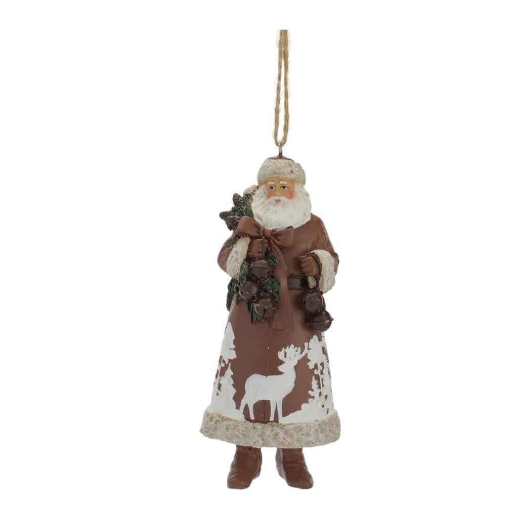 Forest Scene Rustic Santa