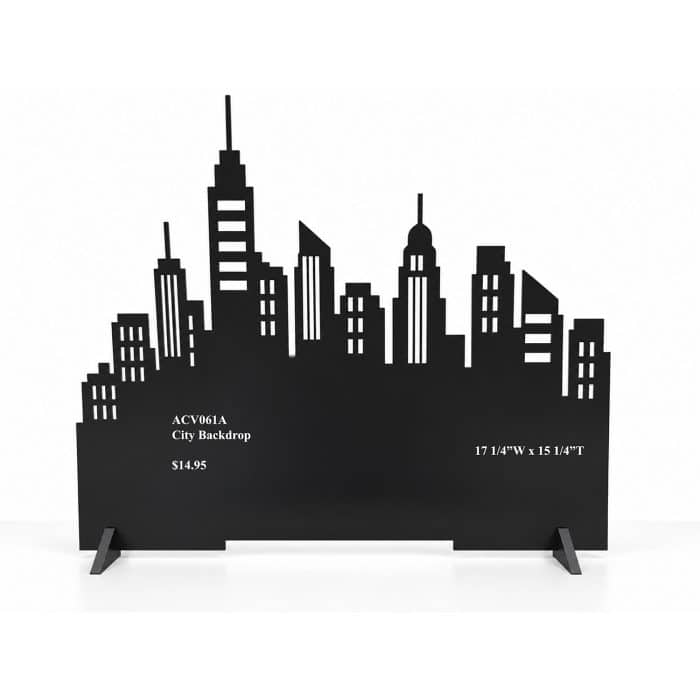 Exclusive St Nicks City Backdrop Accessory Size