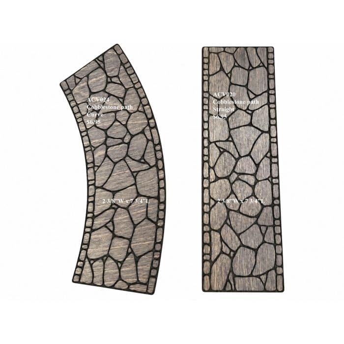 Exclusive St Nicks Cobblestone Path Accessories Size