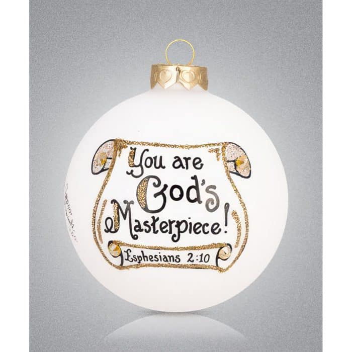 Gods Masterpiece Ornament Personalize