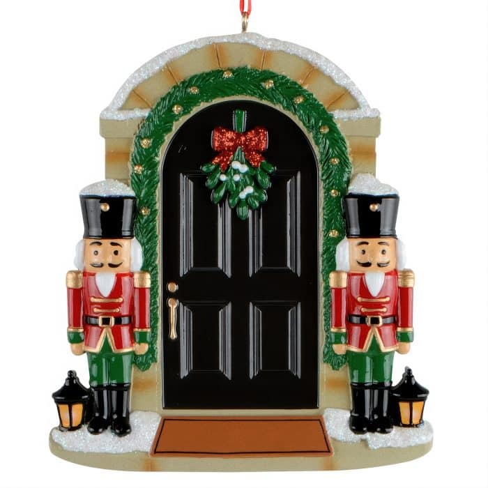 Nutcracker Holiday Door Ornament Personalize