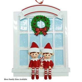 Sill-E-Elves Ornament Personalized