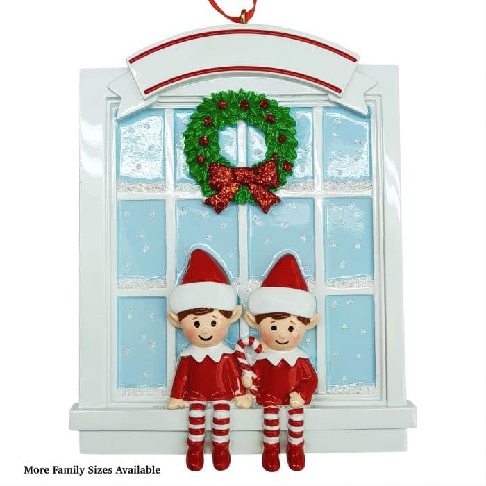 Sill e elves Ornament Personalized