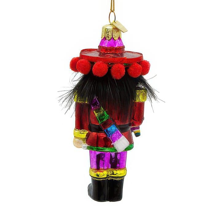 Mexican Nutcracker Ornament Back